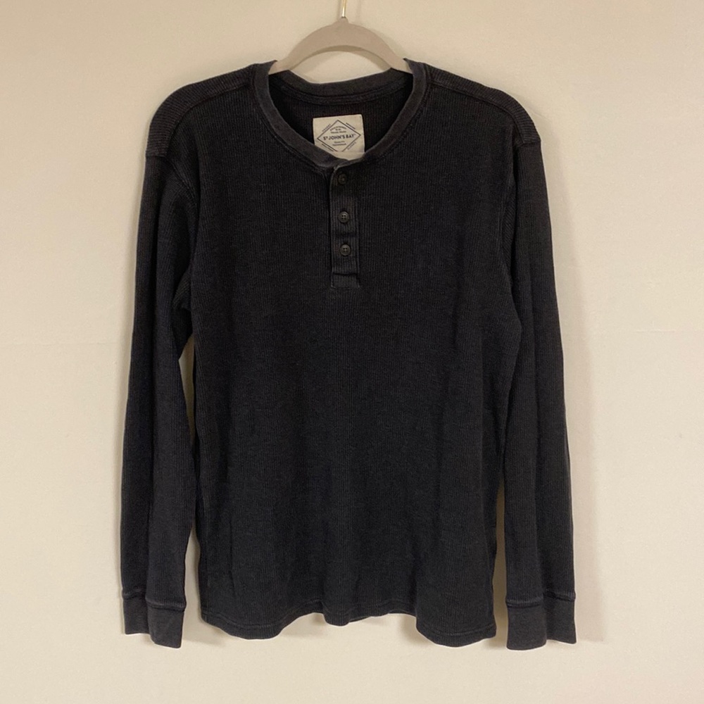 Dark Gray Henley